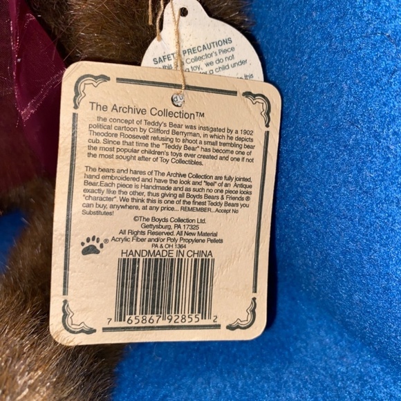 Boyd’s Bear Auntie Lavonne Hoggenthrope excellent - Picture 5 of 6